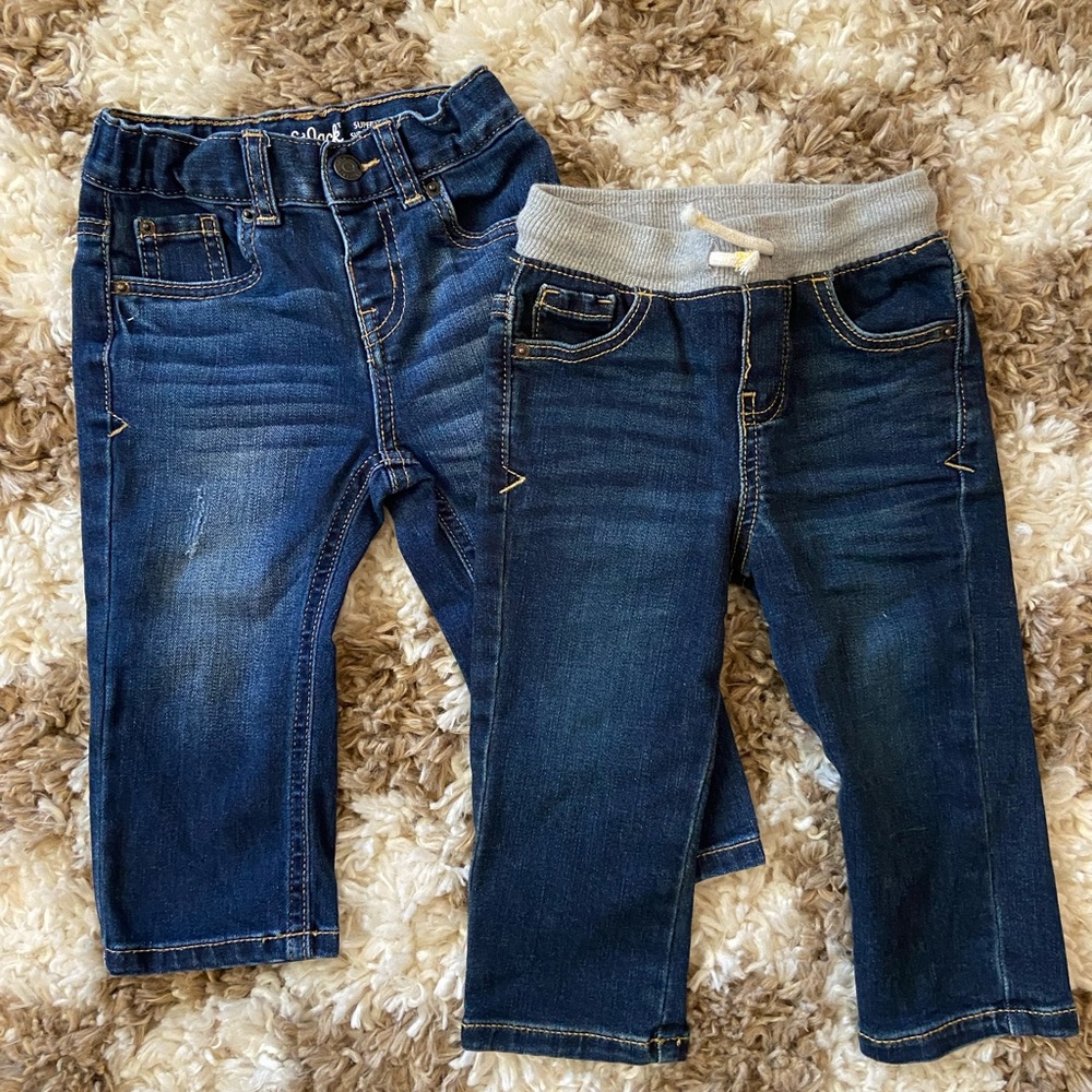 Cat & Jack toddler boys jeans size 18 months
